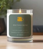 British Rose Container Candle