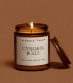 Cinnamon Aromatherapy Candle - Image 2