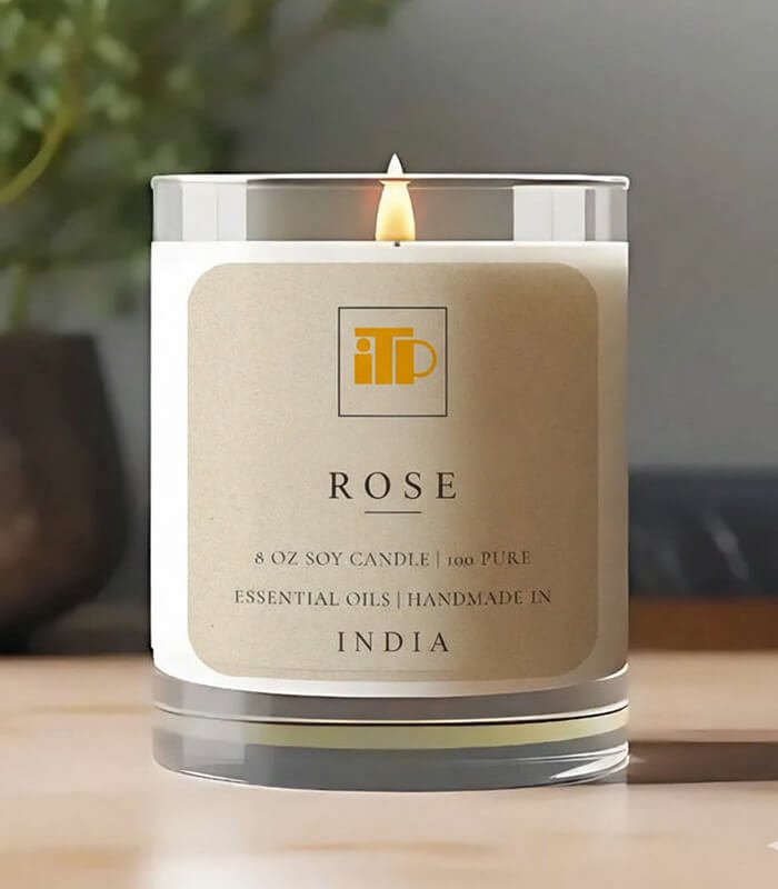 rose container candle intimate touchs Rose Container Candle - Image 1