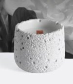 Jesmonite Wooden Wick Candle - Image 5